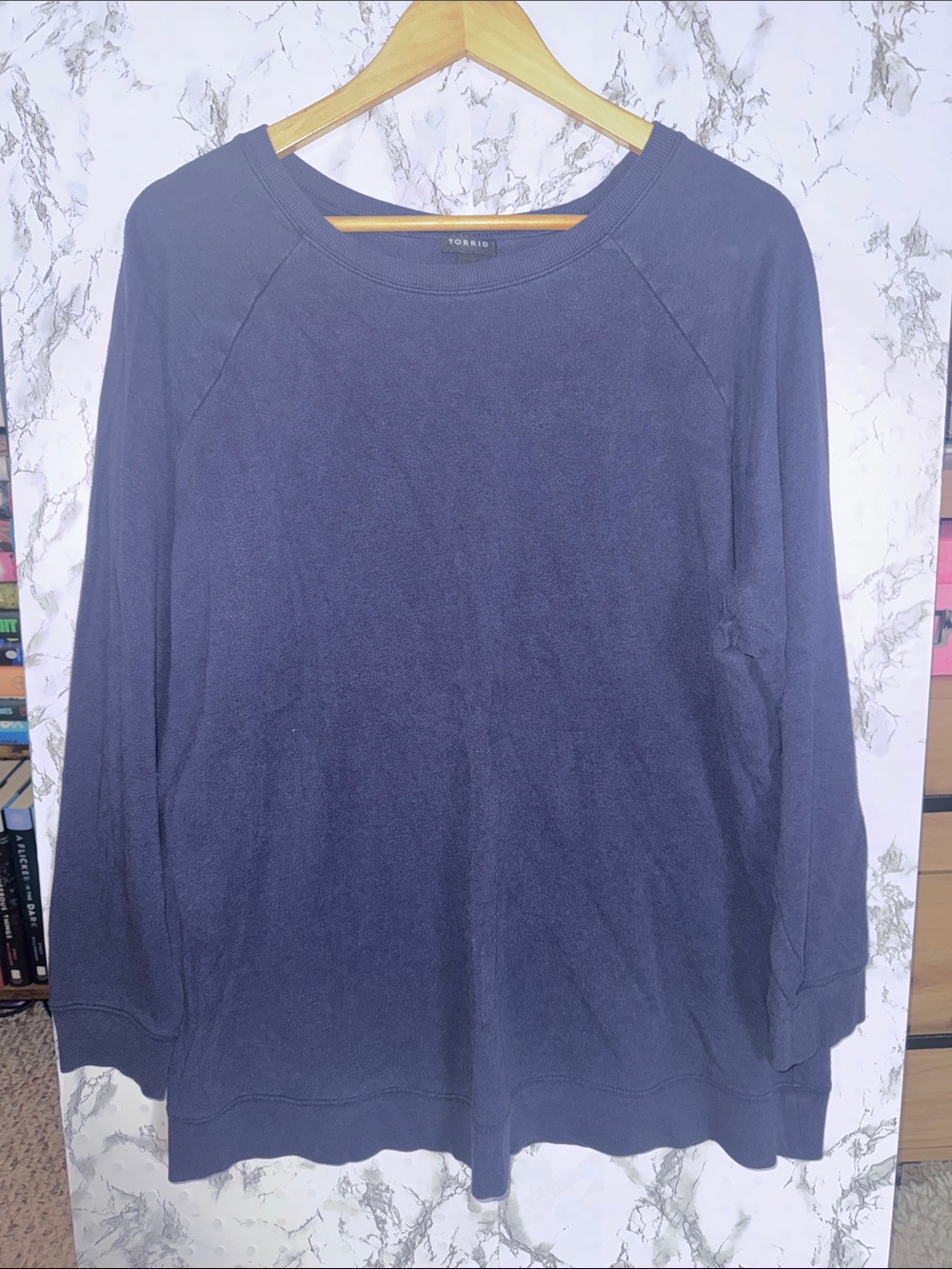 Torride Crewneck Sweatshirt Navy Size 1